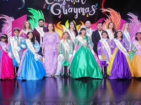 Son los niños María de los Ángeles y Sebastián los reyes infantiles del Carnaval Guaymas 2025