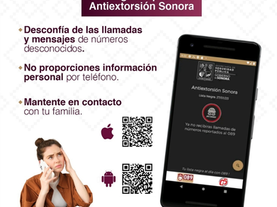 Comparte Gobierno de Sonora recomendaciones para prevenir la extorsión telefónica