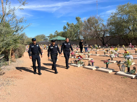 Fortalece Policía Estatal atención a ciudadanía durante la afluencia a cementerios