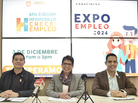 Anuncian Sexta Feria Hermosillo CRECE con Empleo de la AMDE