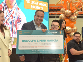 Aseguró Toño Astiazarán a deportistas que cumplirá con una unidad para deporte adaptado
