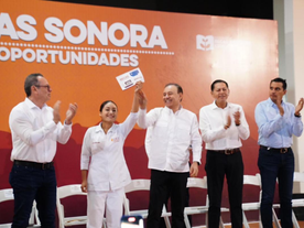 Lleva Gobernador Durazo mejoras en vivienda, educación e infraestructura a familias de SLRC y Peñasco