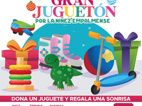 Ayuntamiento de Empalme lanza ‘Gran Juguetón’ para alegrar la Navidad de niños y niñas
