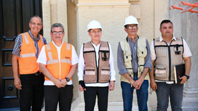 Gobernador Durazo rescata la Catedral de Hermosillo con restauración integral después de cinco décadas