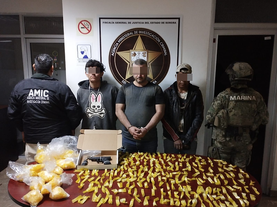 Captura FTI a célula delictiva en Cajeme y asegura droga en San José de Bácum