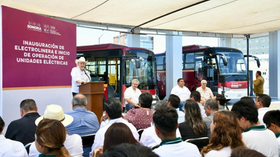 Gobernador Durazo hace historia con el Plan Sonora al inaugurar primera electrolinera pública