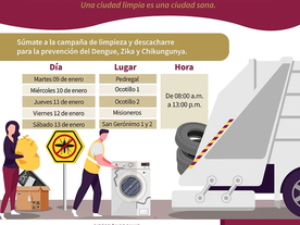 Reactiva Salud Pública Municipal jornada de descacharre en Guaymas