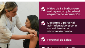 Garantiza Gobierno de Sonora abasto suficiente de la vacuna triple viral
