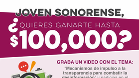 Invita Gobierno de Sonora a participar en convocatorias por la transparencia y contraloría social 2025