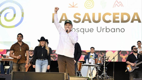 Gobernador Durazo avanza en acciones de rescate del Bosque Urbano La Sauceda con remodelación y reforestación