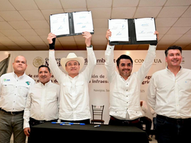 Gobernador Durazo logra acuerdo histórico para tecnificación de riego en el Mayo y el Yaqui