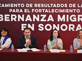 Gobierno de Sonora y ONU Migración trabajan juntos en mejorar gobernanza para afianzar la atención a las personas migrantes