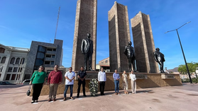 Conmemora Ayuntamiento de Guaymas el LXX aniversario luctuoso de Adolfo de la Huerta Marcor