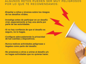 ”Desaparece por 48 horas” es un reto viral peligroso: Unidad Cibernética