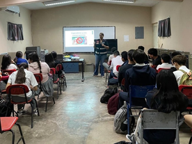 Orienta SSP a niñas, niños y adolescentes sobre prevención de violencias y adicciones en Cajeme