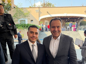 Participa Toño Astiazarán en reunión con secretario de seguridad Omar García Harfuch