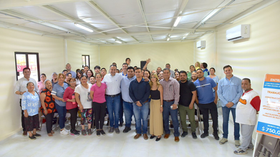 Cumple Toño Astiazarán a familias del Sahuaro con entrega de salón multifuncional en beneficio de la comunidad