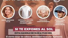 Gobierno de Sonora intensifica acciones para prevenir golpes de calor