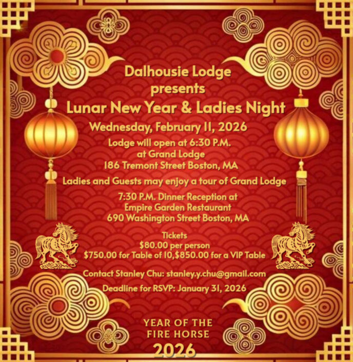 Dalhousie Lodge Chinese New Year Gala