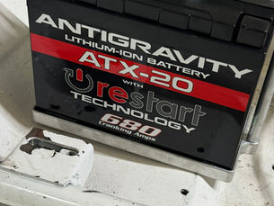Antigravity Batteries are the only choice for Team Legacy.