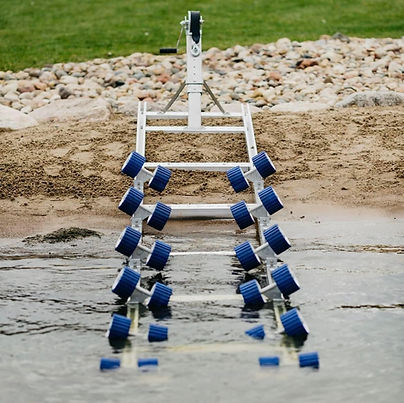 Roll-N-Go 1500 Series Boat Roller Ramp System