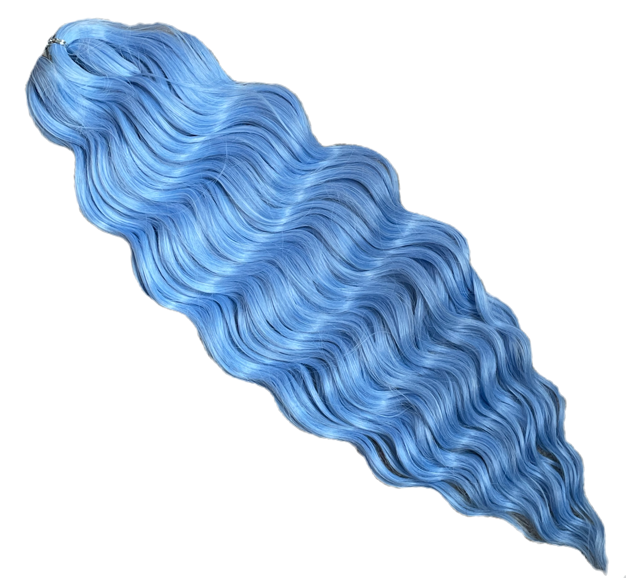ANNA 24" 100g Loose Wave Cornflower Blue Colours