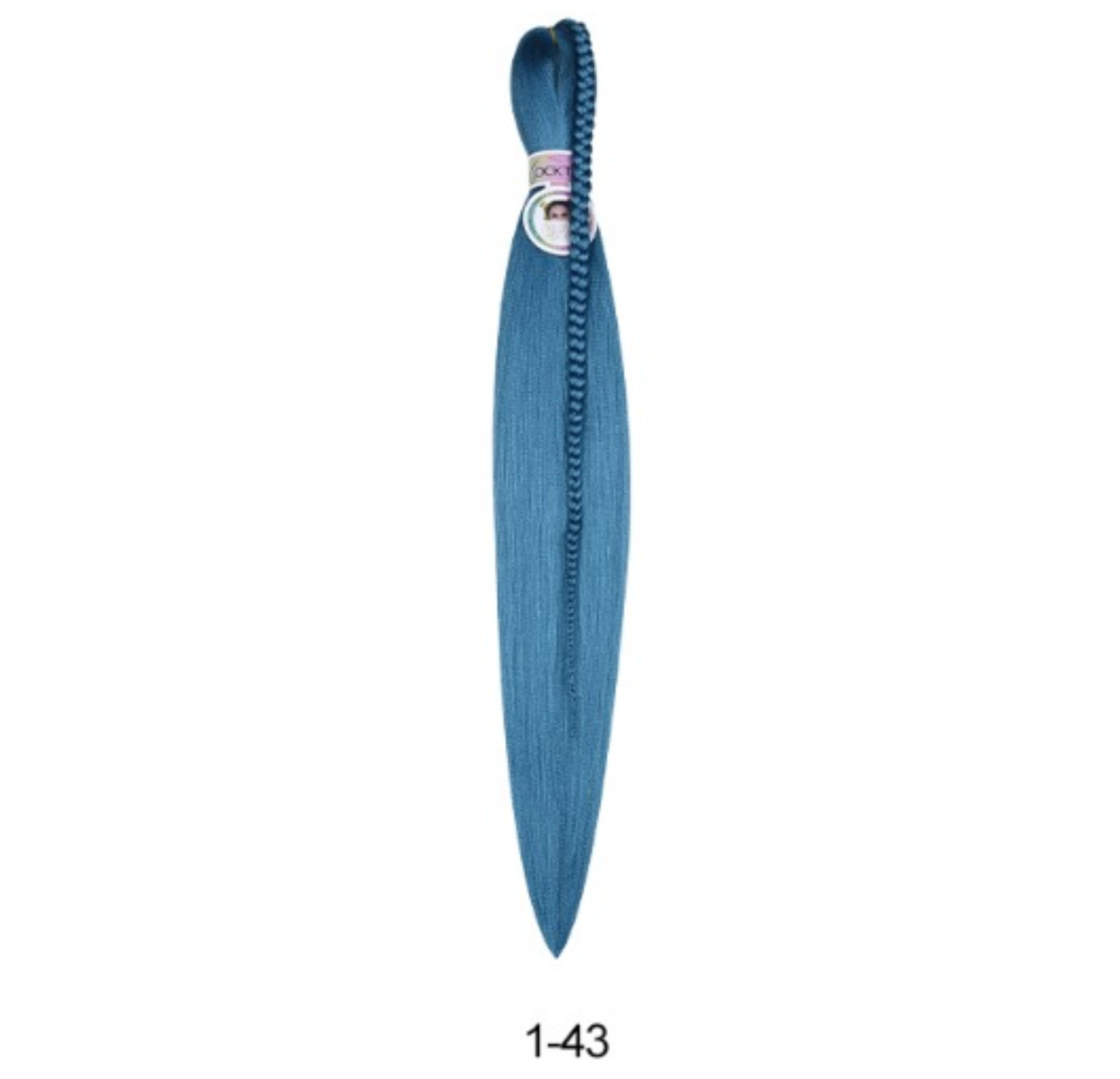 Cocktail Braiding/Dreadloc Synthetic Hair 28" 100g pack 1-43