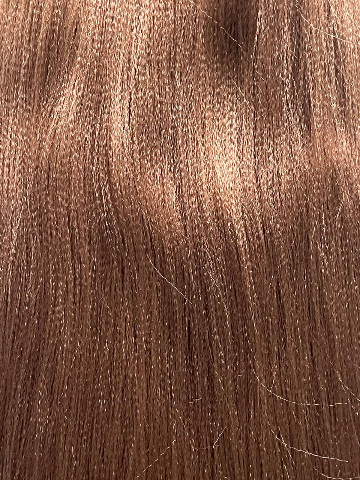 Kanekalon low temp pre stretched Braiding Hair #30 Auburn