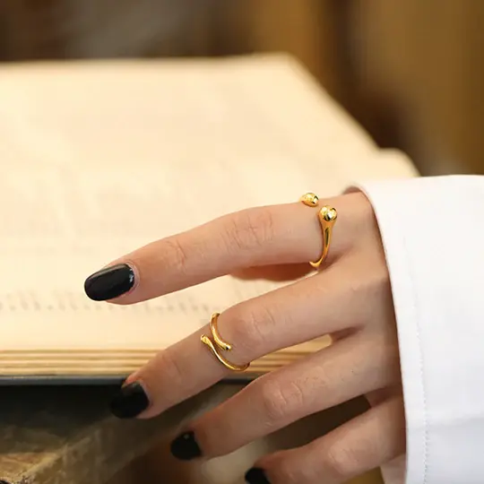 Thumbnail: Snake Adjustable Ring