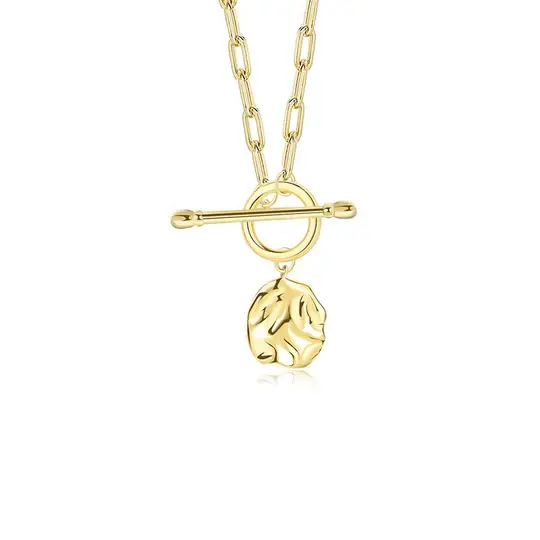 Hammered Coin Necklace
