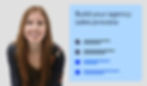 Content marketing expert Maddy Osman. The text on the image reads 'Build your agency sales process'