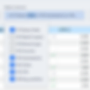 A screenshot of the column selector as seen within Wix Analytics GSC reports, showing checkboxes for query date, search query, device type, country, impressions, clicks, ctr, average position.