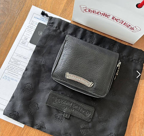 お礼や感謝伝えるプチギフト SQUARE HEARTS CHROME ZIP Studio Gdnight | WALLET BILL 小物