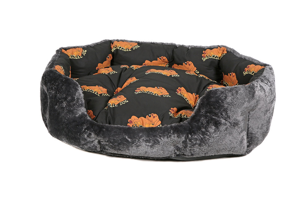 Deluxe Squishy bed Snoozzzeee dog