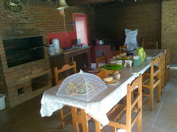 Pousada Céu de Luz - Cozinha