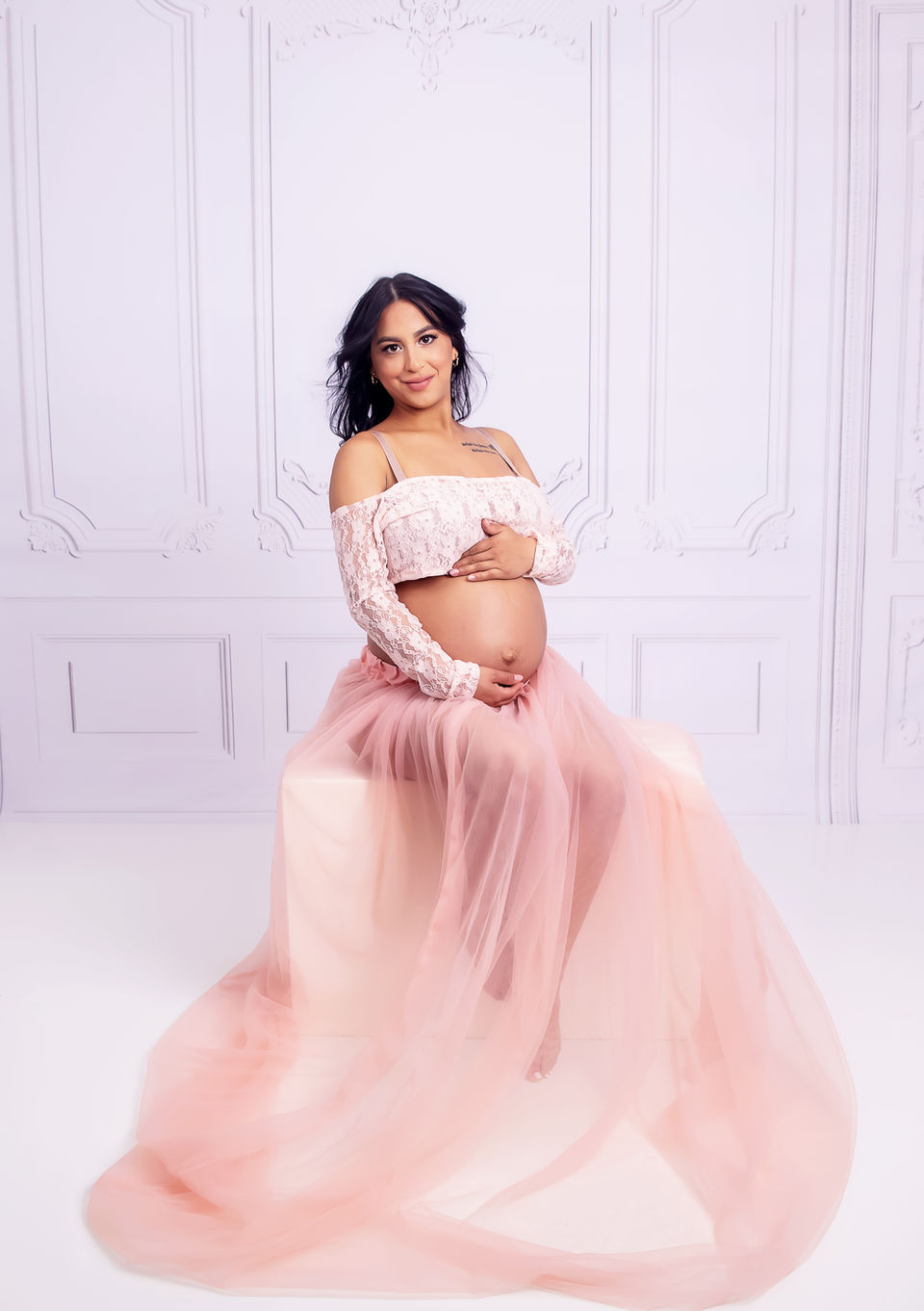 Maternity Portrait by Villanueva Portraits Precious Moments In Time