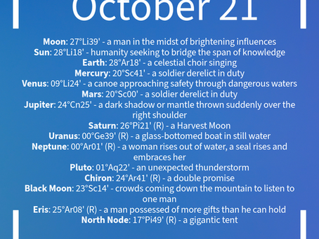 October 21, 2025 – Cut a Path Across the Blue Skies