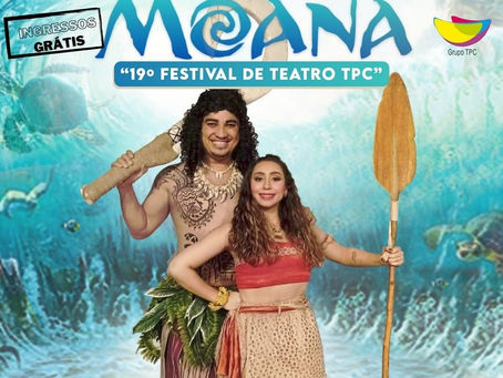 Festival de Teatro TPC traz a encantadora ‘Moana’ ao palco em Batatais 🎭