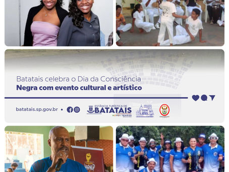 Batatais celebra o Dia da Consciência Negra com evento cultural e artístico ✅