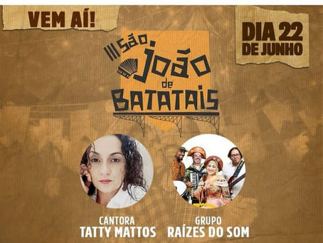 🎊Vem aí o 3º Arraiá de São João em Batatais: tradições, música e diversão para toda a família🎊