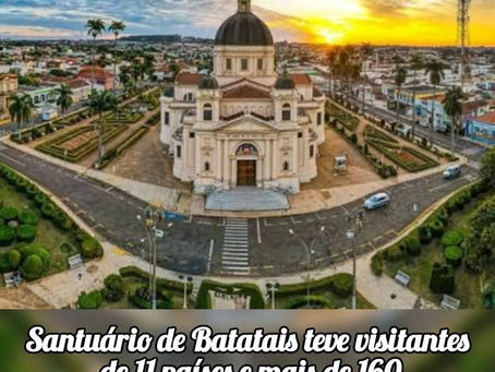 Levantamento dos registros de visitantes ao Santuário do Senhor Bom Jesus da Cana Verde de Batatais