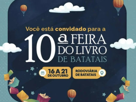 Batatais lança oficialmente a 10ª edição da Feira do Livro