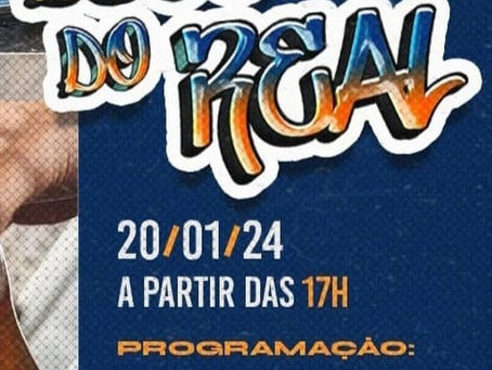 Neste sábado 20/01 é dia de festa no Beco do Real