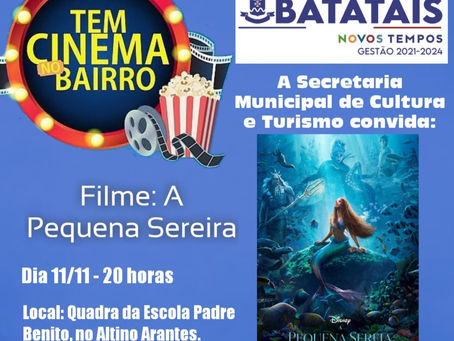 A Prefeitura de Batatais, por meio da Secretaria Municipal de Cultura e Turismo convida