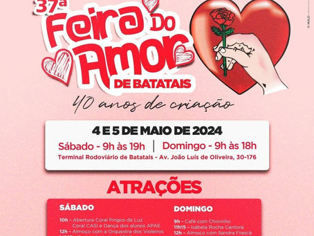 37ª Feira do Amor de Batatais prepara uma edição grandiosa ❤️❤️❤️