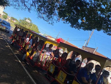 Passeio por pontos turísticos para mães durante a Feira do Amor, foi incrível!
