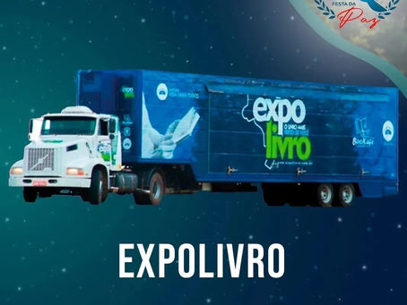 Expolivro está em Batatais e ficará até a 1ª Festa da Paz