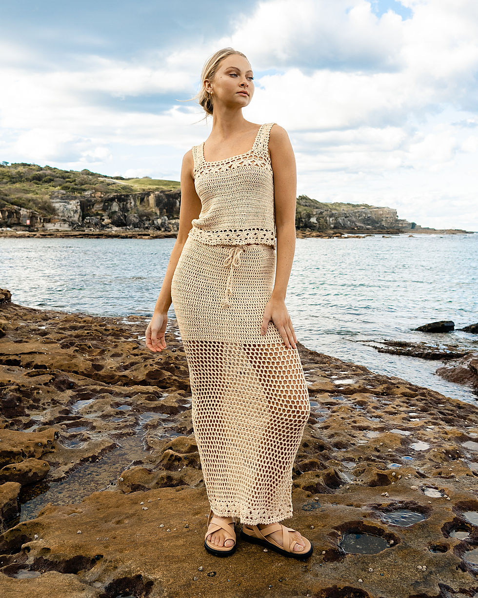 Sarah Crochet Skirt