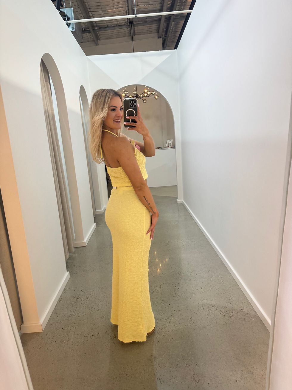 Thumbnail: BY FRANKIE / MERMAID VIBE SKIRT / YELLOW / 716-2
