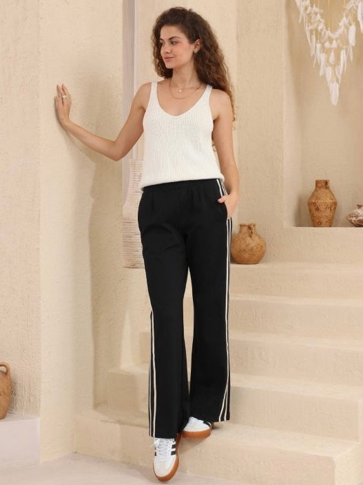 IRIS MAXI / RACER PANTS / BLACK / 2033289